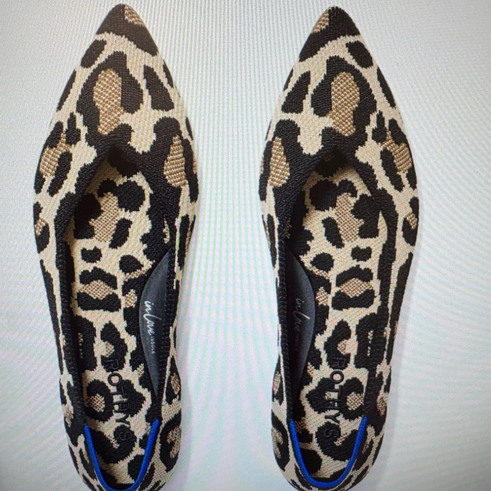 Brand new with box Rothy’s  the point ll flat
